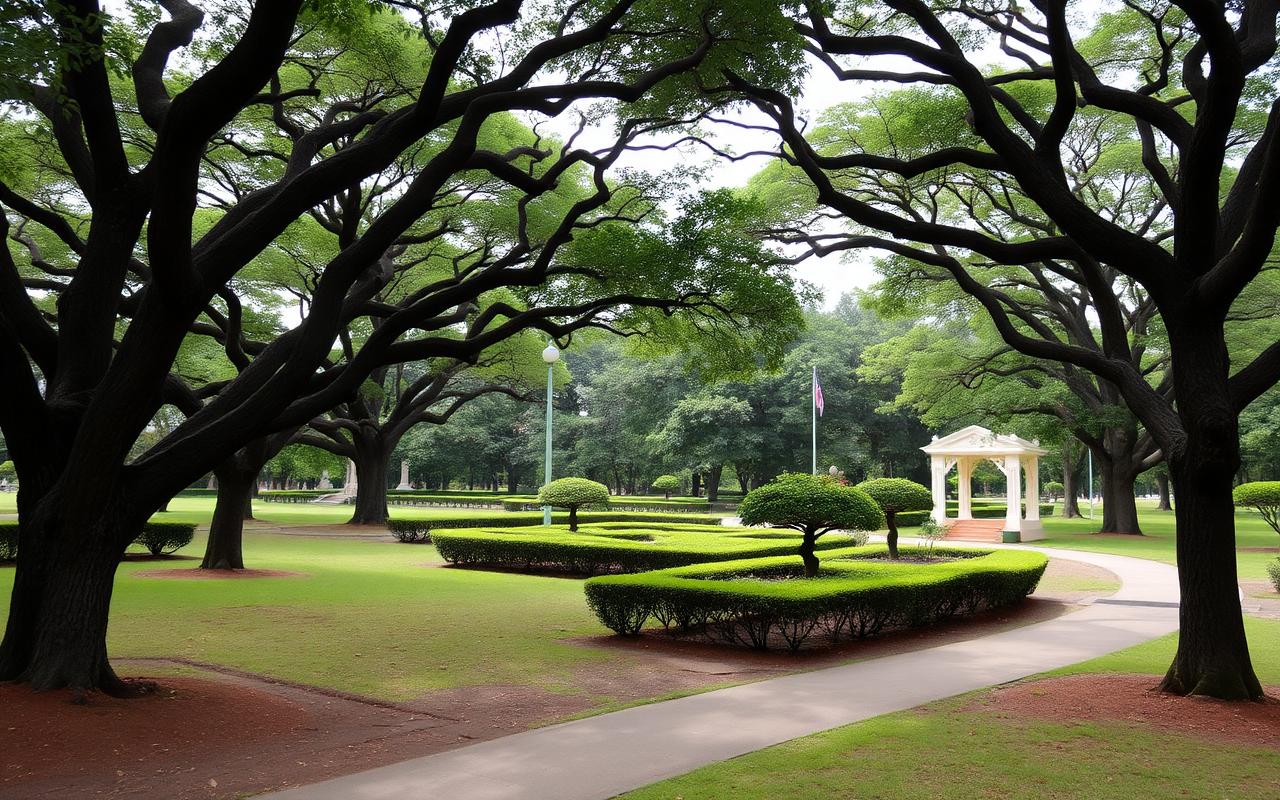 Celestial Meadows memorial park in Naga, Cebu