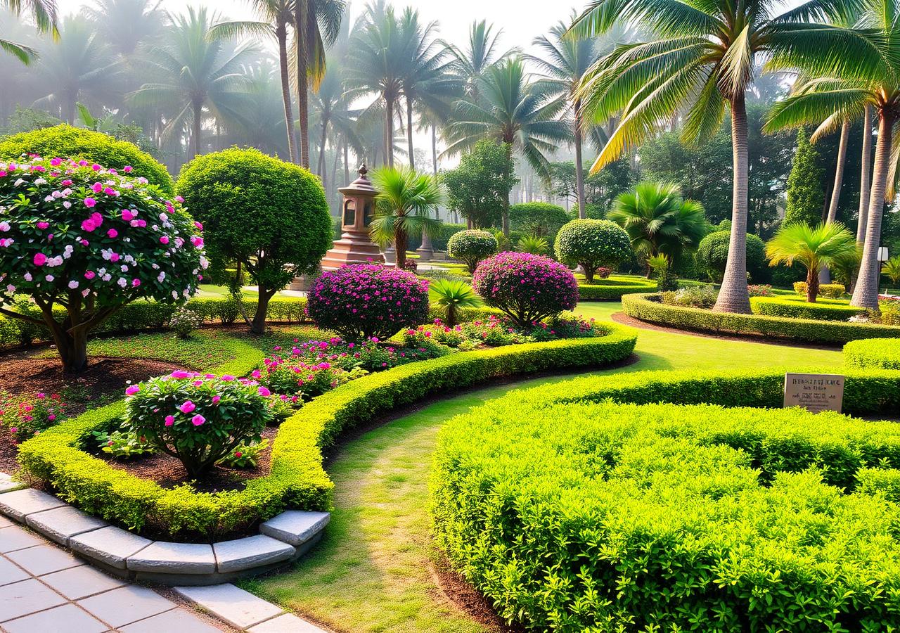 Garden Lot section at a Celestial Meadows memorial park